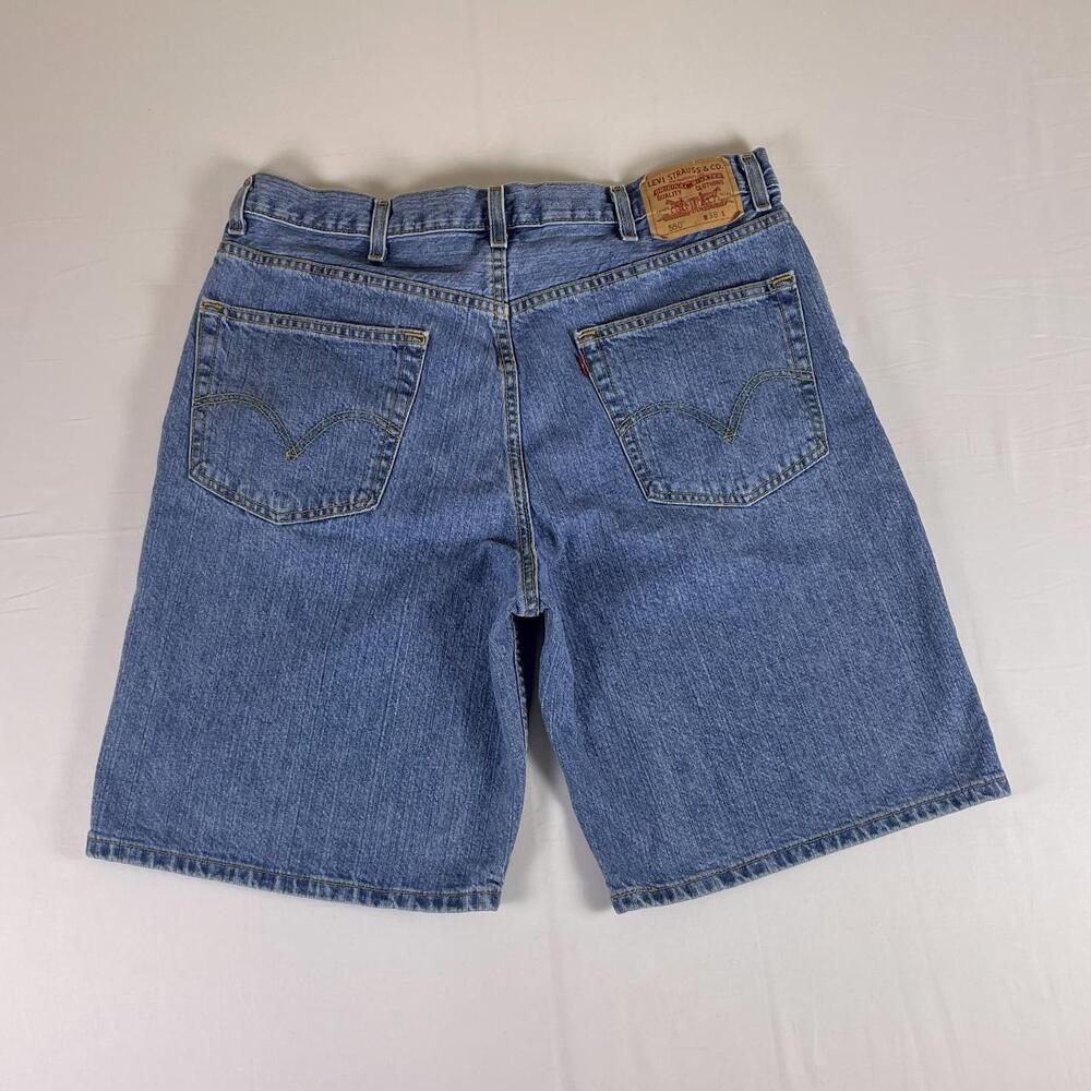 Levis 550 Denim Shorts W38 Light Wash Jorts